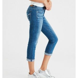 American Eagle Artist Crop Jeans